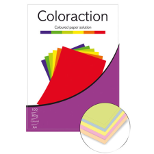 Mondi Štětí a.s. Színes fénymásolópapír Coloraction, A4, 80 g, mix színek - intenzív, 100 db/csom. fénymásolópapír