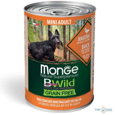  Monge BWild GF 400gr Mini Adult Kacsa,s.tök,cukkini kutyaeledel