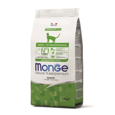  Monge Cat Adult Monoprotein - nyúl 1,5 kg macskaeledel