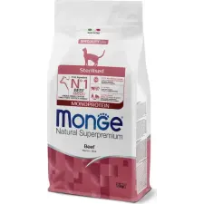 Monge Cat Speciality Line Sterilised Marha Monoprotein 1,5 kg macskaeledel