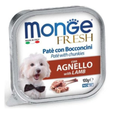 Monge Dog Fresh Paté & Chunkies bárány 100g kutyaeledel