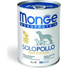 Monge Dog MONOPROTEIN Paté 100% csirke 400 g kutyaeledel