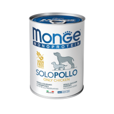 Monge Dog Monoprotein Pate Can Kutyakonzerv (100% Csirke) - 400 g kutyaeledel
