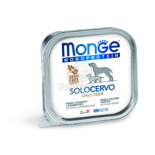  Monge Dog Monoprotein paté - szarvas 150 g kutyaeledel