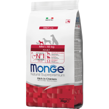 Monge Dog Natural Superpremium Mini Adult Száraz Kutyatáp – 3 kg kutyaeledel