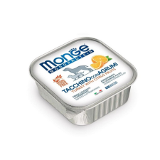 Monge Fruit Dog Monoprotein Pulyka naranccsal 150 g kutyaeledel