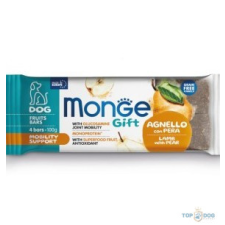 Monge Gift Dog 100gr Bárány-Körte mozgás jutalomfalat kutyáknak
