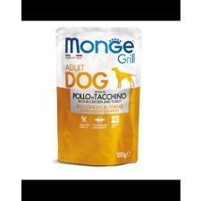 Monge Grill kutyatáp csirkedarabok pulykával 100g kutyaeledel