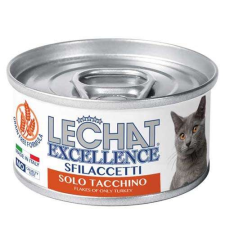 MONGE LECHAT EXCELLENCE FLAKES teljes értékű eledel felnőtt macskáknak pulykahússal 80g macskaeledel
