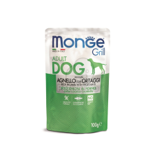 Monge Monge Grill Dog Adult - bárány, zöldségek 100 g kutyaeledel