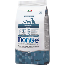 Monge Speciality Line Dog Adult Monoprotein Trout with Rice & Potatoes 2.5kg kutyaeledel