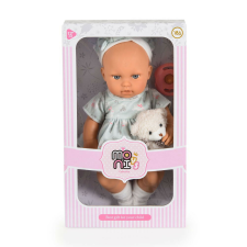 Moni Baba 30cm újszülött macival menta baba