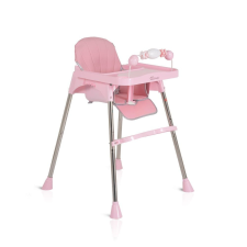 Moni Century etetőszék műanyag játékhíddal pink MBN-112395 etetőszék
