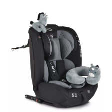 Moni Isafe autósülés isize és isofix ülésemelővé alakítható 76-150cm Grey gyerekülés