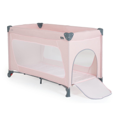 Moni One touch utazóágy egy kézzel csukható pink utazóágy