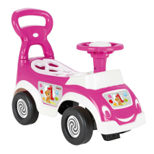 Moni Pilsan bébitaxi formabedobóval pink lábbal hajtható járgány