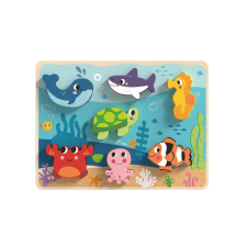  Moni Tooky fapuzzle tengeri kisállatkák 8 dbos puzzle, kirakós