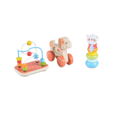 Moni Tooky Toy Aktivity montessori 3in1 fa játékszett fajáték
