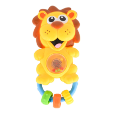 Moni Toys Interaktív csörgő, hang és fényhatásokkal - Oroszlán csörgő