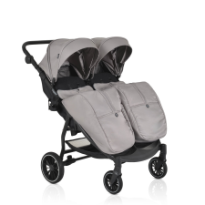 MONI TWINGO Iker babakocsi lábzsákkal VSZÜRKE/SILVER babakocsi