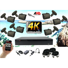 Monitorrs Security - 4k AHD kamerarendszer 7 kamerával 8 Mpix GT - 6036K7 megfigyelő kamera