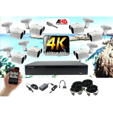  Monitorrs Security - 4k AHD kamerarendszer 7 kamerával 8 Mpix WT - 6035K7 megfigyelő kamera