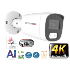  Monitorrs Security - AI Hybrid Light IP kamera 8 Mpix WTube - 6484 megfigyelő kamera