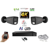  Monitorrs Security - AI Hybrid Light IP kamerarendszer 2 kamerával 8 Mpix GT - 6483k2