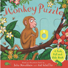  Monkey Puzzle: A Push, Pull and Slide Book – Julia Donaldson idegen nyelvű könyv