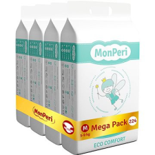 MonPeri ECO Comfort Mega Pack M-es méret (224 db) pelenkázó matrac