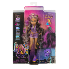 MONSTER HIGH CLAWDEEN FARKAS BABA ÁLLATTAL ÉS KIEGÉSZÍTŐKKEL baba