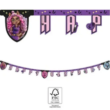  Monster High Friends Happy Birthday felirat FSC 2 m party kellék