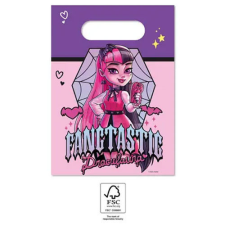 Monster High Friends papír ajándéktasak, ajándékzacskó 4 db-os ajándéktasak