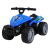 MONSTER NOVOKIDS Mini Monster Elektromos ATV akkumulátorral gyerekeknek, hossza 70 cm, 3-6 év, max 30 kg, 6V, kék