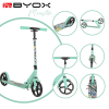  MONSTER roller 2 nagy kerekű, acélváz, 100 kg, 84-97cm-ig állítható ZÖLD