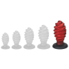 MONSTERED Torsado XXL – prémium anális dildó 15,5 x 8 cm