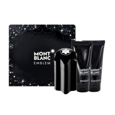 Mont Blanc Emblem, Edt 100ml + 100ml balsam po holení + 100ml Tusfürdő kozmetikai ajándékcsomag