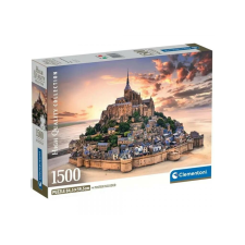 Mont Saint-Michel a naplementében 1500 db-os HQC kompakt puzzle - Clementoni puzzle, kirakós