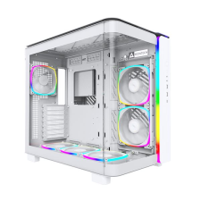 Montech KING 95 PRO táp nélküli ablakos ház fehér (4710562745948) (4710562745948) számítógép ház