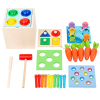  Montessori 5 az 1 ben kalapácsos játék
