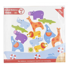  Montessori egyensúlyozó játék -  Animal balance game piros fajáték