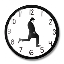  Monthy Python mókás óra - kerettel falióra