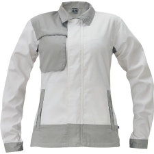  MONTROSE LADY kabát fehér/szürke 42 munkaruha