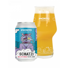  Monyo Schatzi Hefeweizen 5,5% 0,33l sör