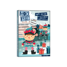 MOO-FREE - Adventi naptár fehér csokoládéból, 70 g csokoládé és édesség