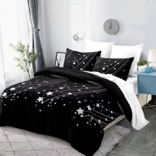 Moon 7 részes ágynemű huzat garnitúra, fekete MOON3 lakástextília