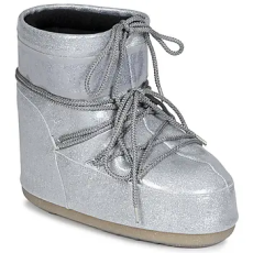 Moon Boot Hótaposók MB ICON LOW GLITTER Ezüst 36 / 38