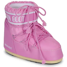 Moon Boot Hótaposók MB ICON LOW NYLON Rózsaszín 36 / 38 női csizma, bakancs