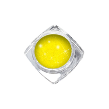 Moonbasa Neon csillámpor citromsárga NC504 csillámtetoválás