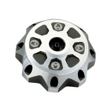 Moose Racing Üzemanyagtartály-sapka aluminium Moose Racing KXF / RMZ ezüst / fekete egyéb motorkerékpár alkatrész